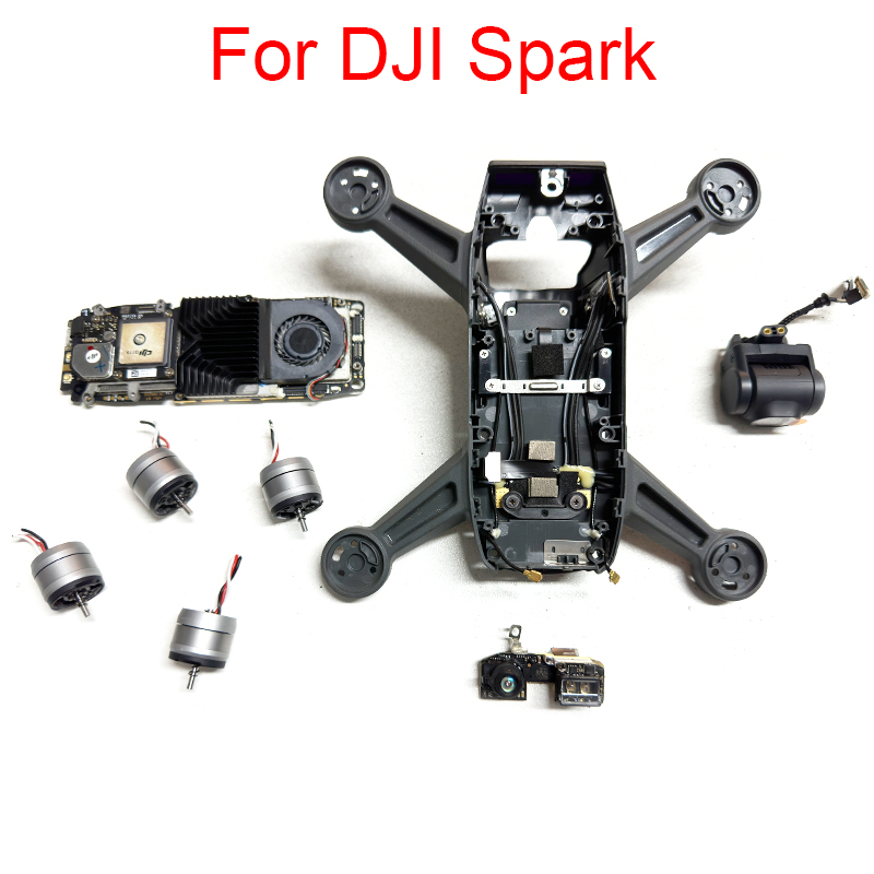 Dji Drone Mini 4 Pro - Khung giữa, vỏ máy, bảng mạch