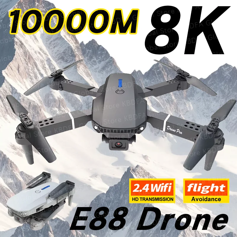 Eachine Drone E58 - E88 Professional Wide Angle RC Drone