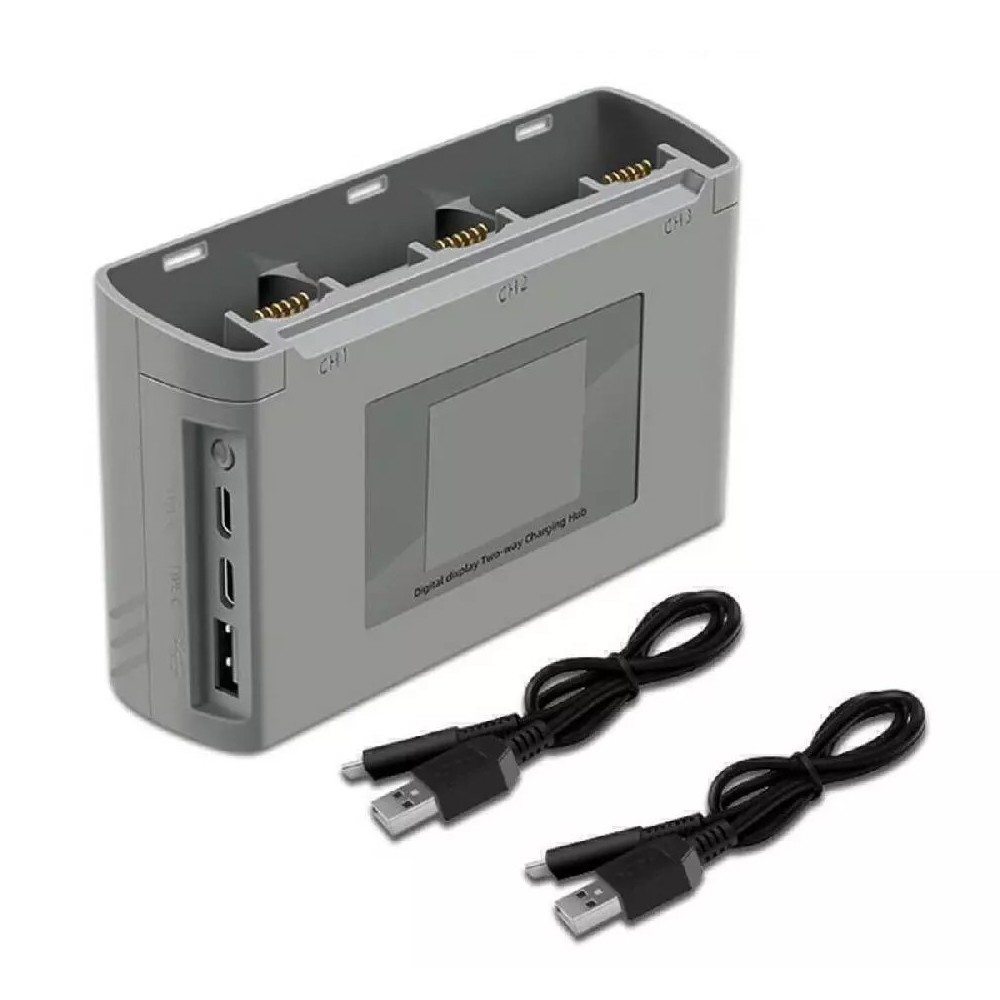 Digital Display Charging Hub F - đánh giá và giá Dji Drone Mini 3