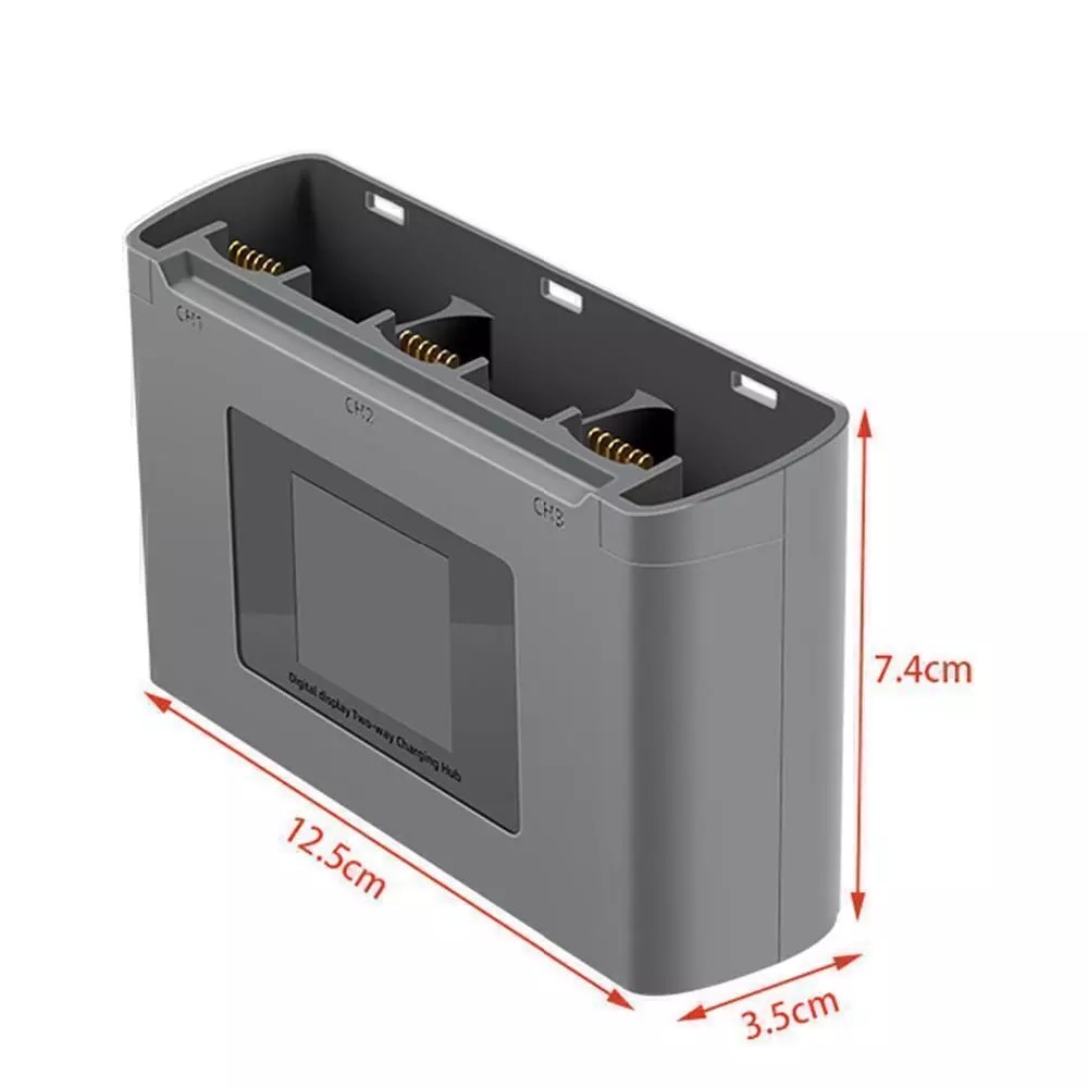 Digital Display Charging Hub F - đánh giá và giá Dji Drone Mini 3