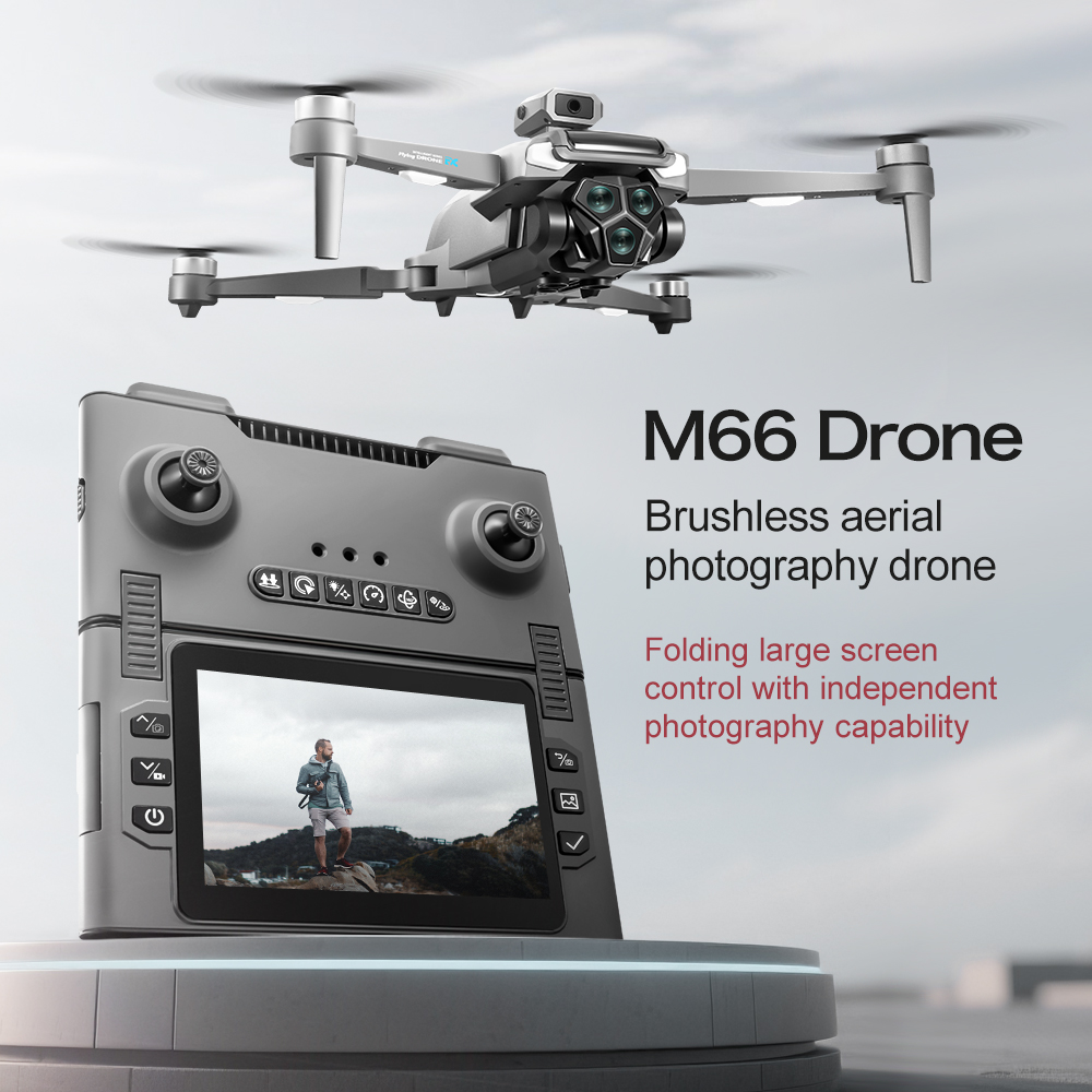 New M66 Triple Battery Brushle - đánh giá và giá Jjrc Drone X12