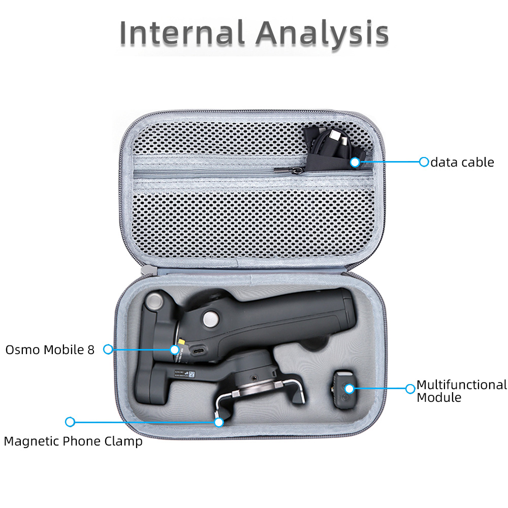 Bag For DJI Osmo Mobile 8 Hand - đánh giá và giá Drone Gimbal Case